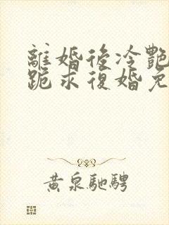 离婚后冷艳总裁跪求复婚免费阅读