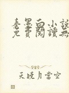 秦墨白小说全文免费阅读无弹窗