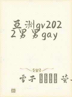 亚洲gv2022男男gay