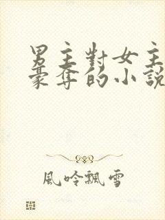 男主对女主强取豪夺的小说