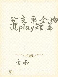 公交车全肉高h湿play短篇封面