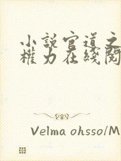 小说官道之绝对权力在线阅读