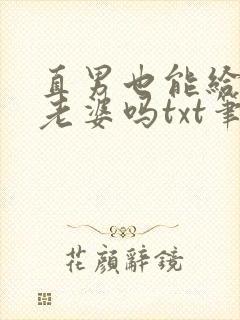 直男也能给人当老婆吗txt笔趣阁