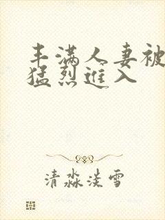 丰满人妻被黑人猛烈进入