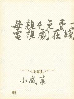 母亲4免费高清电视剧在线看