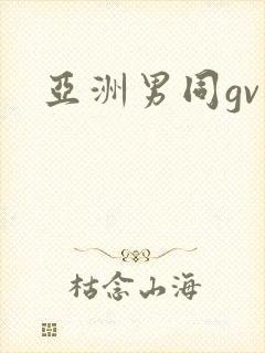 亚洲男同gv