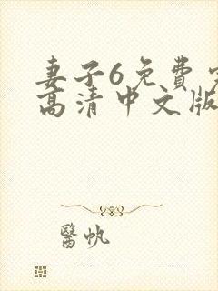 妻子6免费完整高清中文版电视剧封面