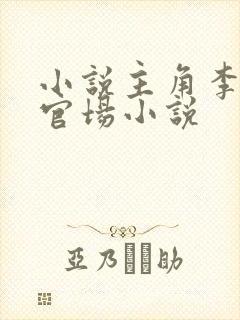 小说主角李霖的官场小说