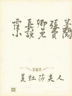 霍长卿张菁菁的小说免费阅读封面