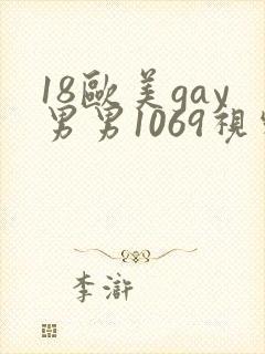18欧美gay男男1069视频