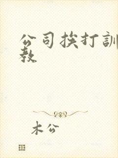 公司挨打训诫管教