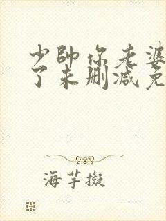 少帅你老婆又跑了未删减免费阅读封面