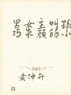 男女主叫孙哲叶巧朱颜的小说