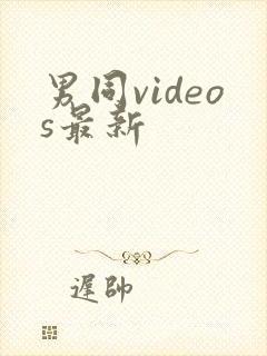 男同videos最新