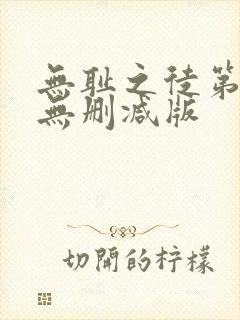 无耻之徒第四季无删减版封面