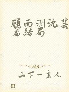 顾南洲沈芸番外篇结局