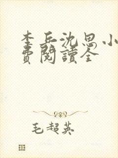 李兵沈思小说免费阅读全