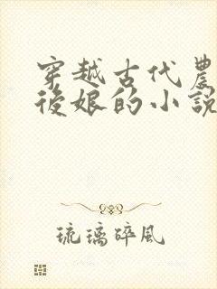 穿越古代农家成后娘的小说