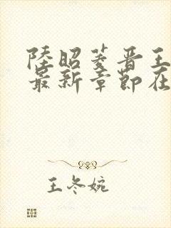 陆昭菱晋王小说最新章节在线阅读