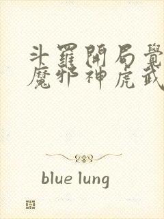 斗罗开局觉醒暗魔邪神虎武魂