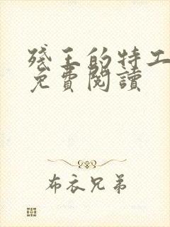 残王的特工宠妃免费阅读封面