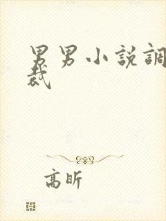男男小说调教总裁