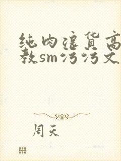 纯肉浪货高h调教sm污污文