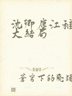 沈卿尘江稚最后大结局封面
