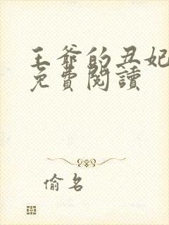 王爷的丑妃全文免费阅读