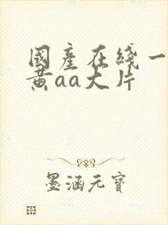 国产在线一级特黄aa大片