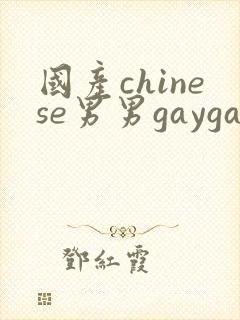 国产chinese男男gaygay网站网约