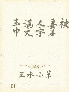 丰满人妻被中出中文字幕