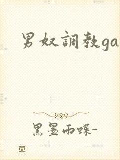 男奴调教gay