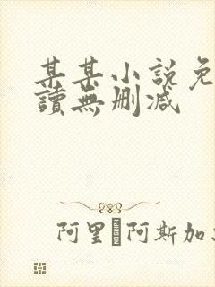 某某小说免费阅读无删减
