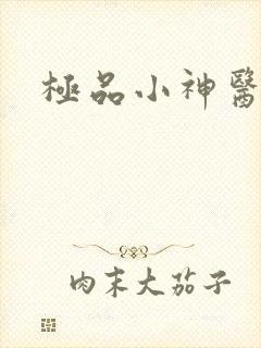 极品小神医全本封面
