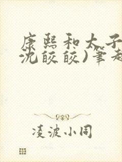 康熙和太子妃(沈皎皎)笔趣阁