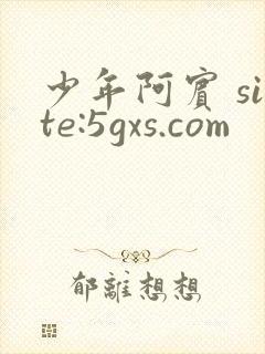 少年阿宾 site:5gxs.com
