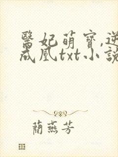 医妃萌宝,逆袭成凰txt小说下载封面