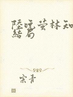 陆晚萤林知珩大结局