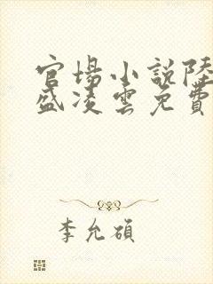 官场小说陆羽与盛凌云免费阅读
