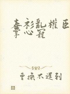春衫乱权臣兄长掌心宠