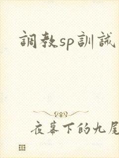 调教sp训诫文