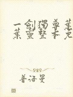 一剑独尊叶玄,叶灵整本免费