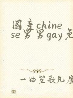 国产chinese男男gay免费网站