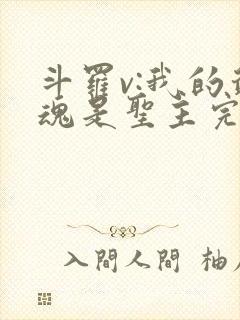 斗罗v:我的武魂是圣主完整版阅读