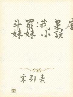 斗罗:我是唐三妹妹 小说
