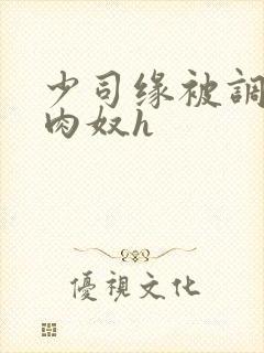 少司缘被调教成肉奴h封面