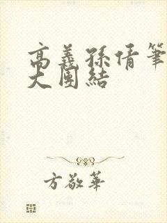 高义孙倩笔趣阁大团结