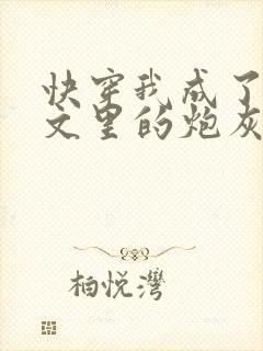 快穿我成了年代文里的炮灰女配封面