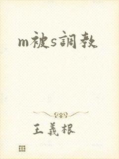 m被s调教
